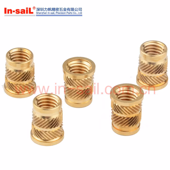 Installed Threaded Insert Nut for Thermoplastic Material