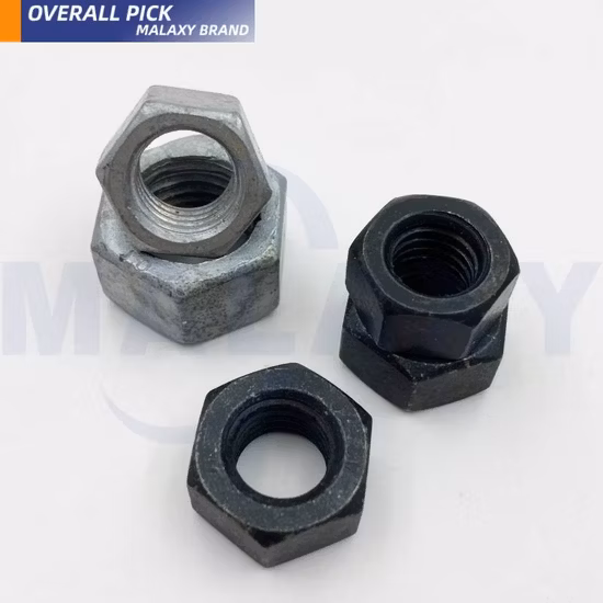 Шестигранные тяжелые конструкционные гайки ASTM A194 2h